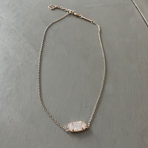 Rose gold Kendra Scott necklace